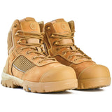 Bata Wheat Avenger Super Boot (804-88830) Zip Sided Safety Boots Bata - Ace Workwear