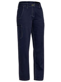 Bisley Womens Lightweight Flat Front Pant With Contrast Stitching (BPL6431)