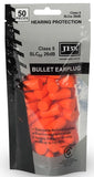 JB's Bullet Shaped Earplugs (50 Pieces) (8P035) Disposable Earplugs JB's Wear - Ace Workwear
