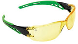 Pro Choice Cirrus Green Arms Safety Glasses A/F Lens - Box of 12 Safety Glasses ProChoice - Ace Workwear