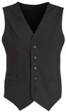 Biz Corporates Mens Peaked Vest With Knitted Back (94011) Corporate Dresses & Jackets, signprice Biz Corporates - Ace Workwear