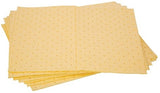 PRATT Yellow Hazchem Absorbent Pad - 300gsm - 10 Packs Of 10 Pads (APY300) Absorbent Pads Refills Pratt - Ace Workwear