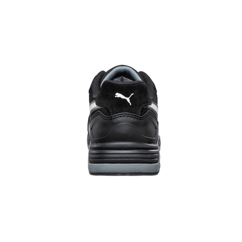 Puma Airtwist Black/White Lace Up Fibreglass Toe Safety Shoe (644657) (Pre Order) - Ace Workwear
