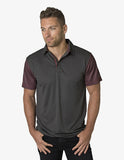 Beseen Mens Sublimated Striped Sleeves Polo (BKP600) Polos with Designs, signprice Beseen - Ace Workwear