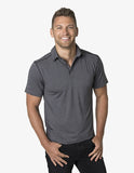 Beseen Mens Charcoal Heather Polo (BKP700) Plain Polos, signprice Beseen - Ace Workwear