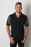 Beseen Mens Contrast Side Panels Polo (BKP800) Polos with Designs, signprice Beseen - Ace Workwear