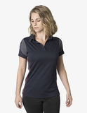 Beseen Ladies Contrast Side Panels Polo (BKP800L) Polos with Designs, signprice Beseen - Ace Workwear