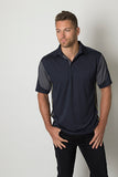 Beseen Mens Contrast Side Panels Polo (BKP800) Polos with Designs, signprice Beseen - Ace Workwear