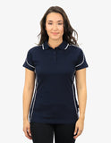 Beseen Ladies Contrasting Piping Polo (BSP09L) Polos with Designs, signprice Beseen - Ace Workwear