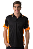 Beseen Mens Contrast Polo (BSP15) Polos with Designs, signprice Beseen - Ace Workwear