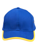 Heavy Brushed Cotton Baseball Cap - Pack of 25 caps, signprice Winning Spirit - Ace Workwear