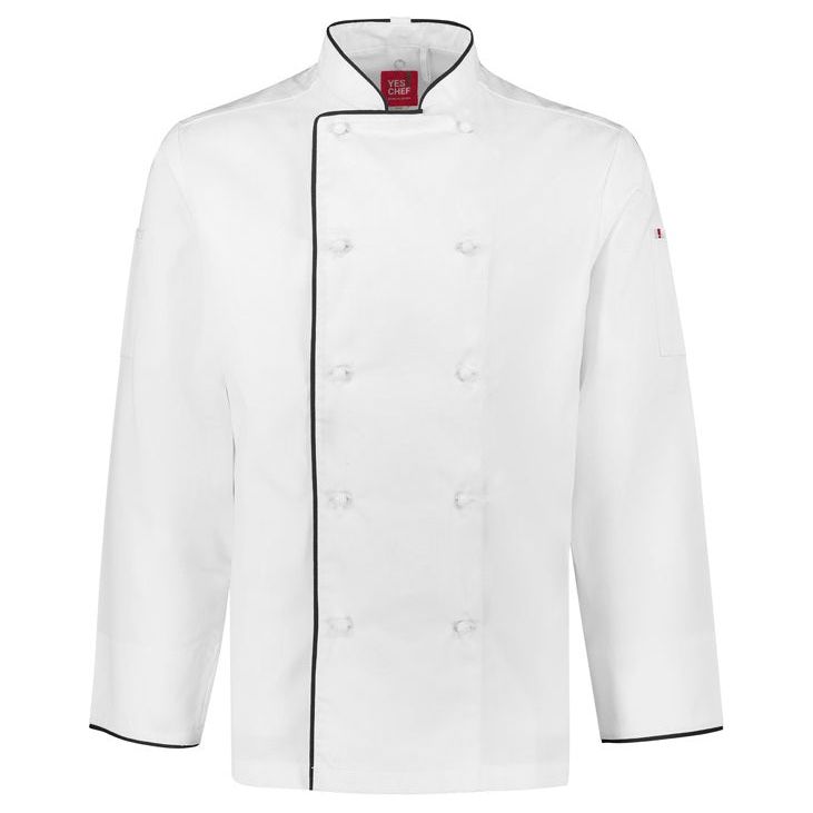 Biz Collection Al Dente Mens Chef Jacket (CH230ML) Chefs & Waiters Jackets Biz Collection - Ace Workwear
