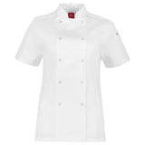 Biz Collection Zest Womens Chef Jacket - (CH232LS) Chefs & Waiters Jackets Biz Collection - Ace Workwear