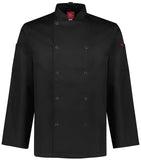 Biz Collection Zest Mens L/S Chef Jacket (CH232ML) Chefs & Waiters Jackets Biz Collection - Ace Workwear