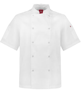 Biz Collection Zest Mens S/S Chef Jacket (CH232MS) Chefs & Waiters Jackets Biz Collection - Ace Workwear