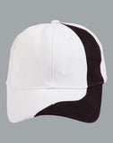 Peak And Crown Contrast Top Spin Cap - Pack of 25 caps, signprice Winning Spirit - Ace Workwear