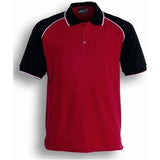 Bocini Unisex Adults Three Tone Polo (CP0360) polos with designs, signprice Bocini - Ace Workwear