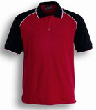 Bocini Unisex Adults Three Tone Polo (CP0360) polos with designs, signprice Bocini - Ace Workwear