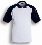 Bocini Unisex Adults Three Tone Polo (CP0360) polos with designs, signprice Bocini - Ace Workwear