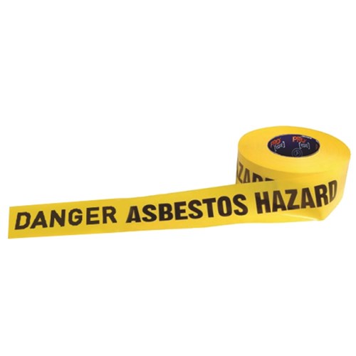 Barricade Tape Danger Asbestos Hazard