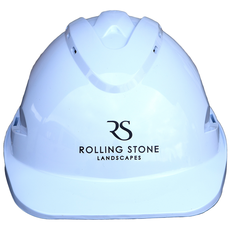 Printed top hard hats