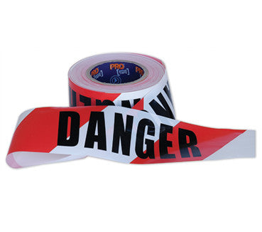 Barricade Tape Danger Barricade and Hazard Tapes ProChoice - Ace Workwear