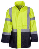Hi Vis Day/Night Rain Jacket (J84) Hi Vis Cold & Wet Wear Jackets & Pants Blue Whale - Ace Workwear
