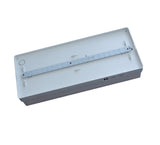 4W LED WIDE Body ONLY (380mm x 160mm x 60mm) (Lithium Battery) LED Exit Lights, signprice FFA - Ace Workwear