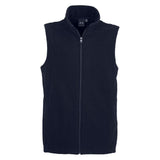 Biz Care Mens Plain Micro Fleece Vest Healthcare Knitwear/Outerwear Biz Care - Ace Workwear