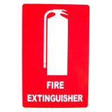 Fire Extinguisher Location Sign (Large) 300mm x 450mm - (Pack of 10) Fire Safety Sign, signprice FFA - Ace Workwear