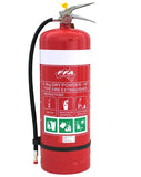 9.0 kg ABE Dry Chemical Powder Extinguisher with Wall Bracket (High Performance) ABE Fire Extinguishers, signprice FFA - Ace Workwear