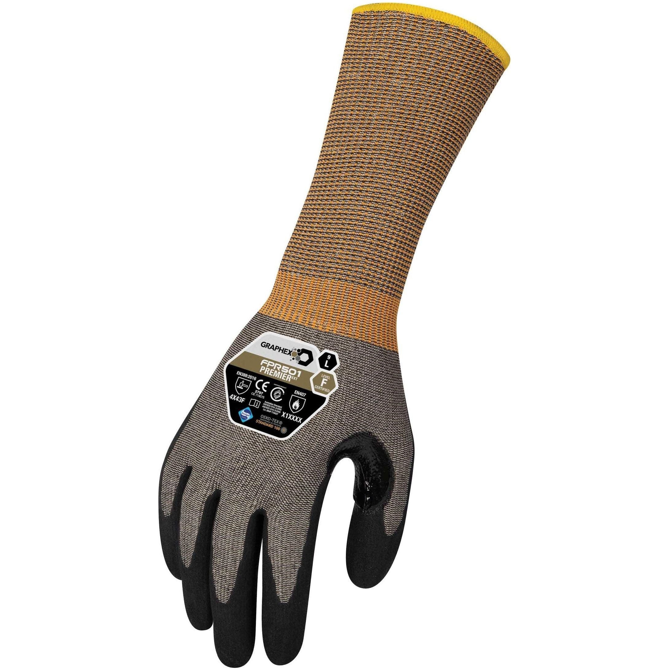 Force 360 Graphex Premier EXT AGT Glove (Cut Level F) (Pack of 12) (GFPR501) Cut Resistant Gloves Force 360 - Ace Workwear