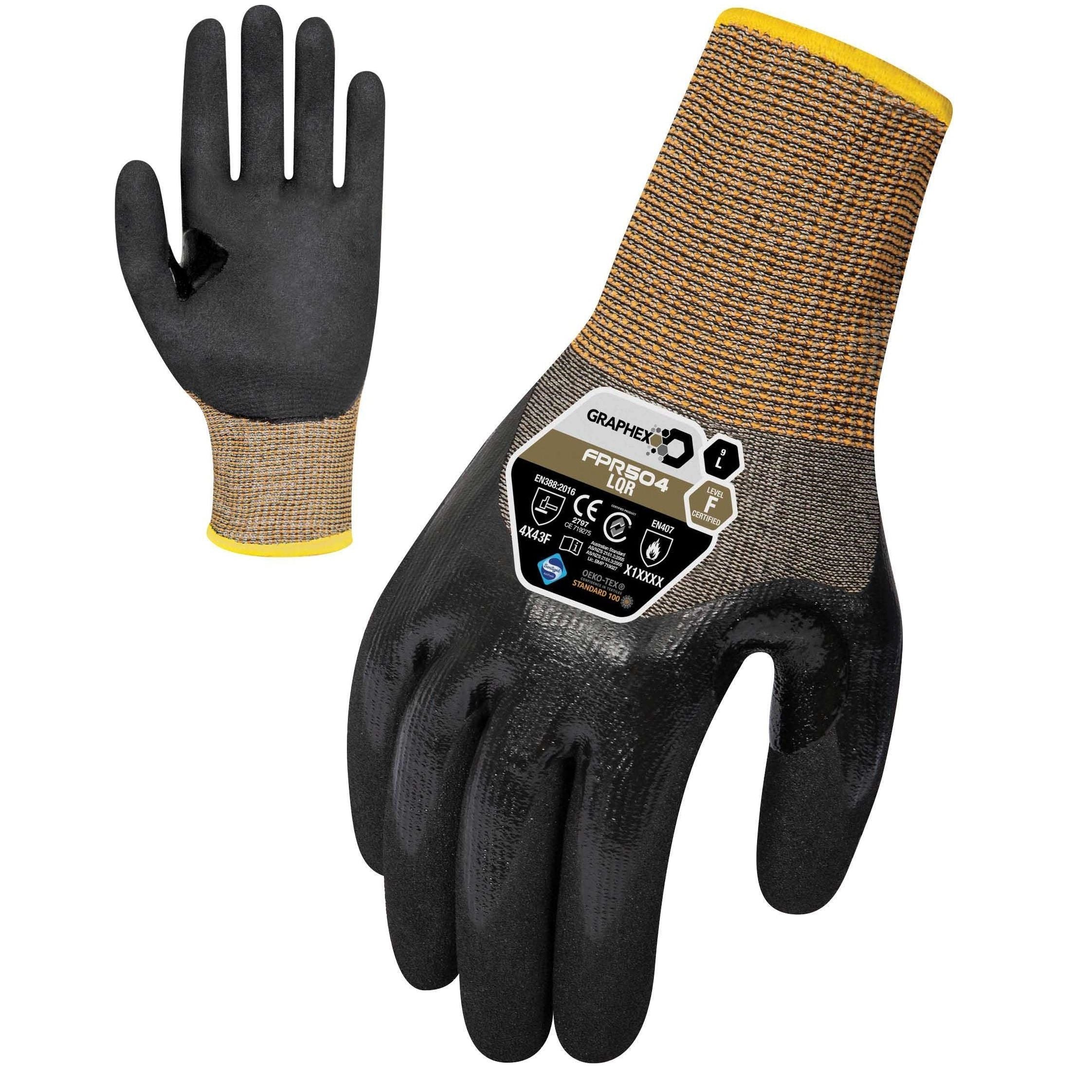 Force 360 Graphex LQR AGT Glove (Cut Level F) (Pack of 12) (GFPR504) Cut Resistant Gloves Force 360 - Ace Workwear