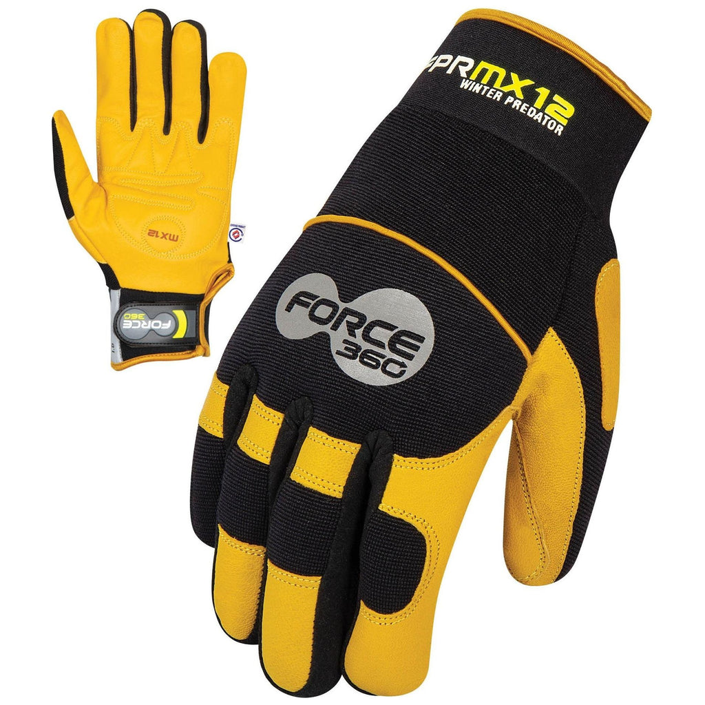 Force 360 Predator Deerskin Winter Mechanics Glove (Pack of 12) (GFPRM