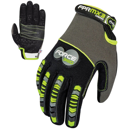 Force 360 Armour Mechanics Glove (Pack of 12) (GFPRMX3) Mechanics Gloves Force 360 - Ace Workwear