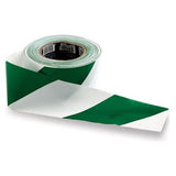 Barricade Tape - Green/White Barricade and Hazard Tapes ProChoice - Ace Workwear