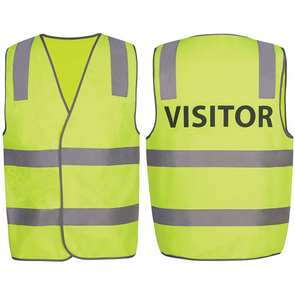 JB's Hi Vis Day & Night Safety Vest Security/Staff/Visitor (6DNS) Hi Vis Vest JB's Wear - Ace Workwear