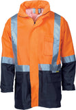 DNC Hi Vis Light Weight Rain Jacket with 3M Reflective Tape (3879) Hi Vis Cold & Wet Wear Jackets & Pants DNC Workwear - Ace Workwear