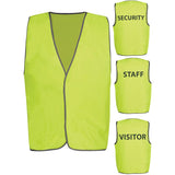 JB's Hi Vis Safety Vest Staff/Visitor (6HVS) Hi Vis Vest JB's Wear - Ace Workwear