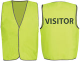 JB's Hi Vis Safety Vest Staff/Visitor (6HVS) Hi Vis Vest JB's Wear - Ace Workwear