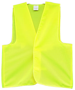 Hi Vis Plain Safety Vest Hi Vis Vest Safety Wear - Ace Workwear