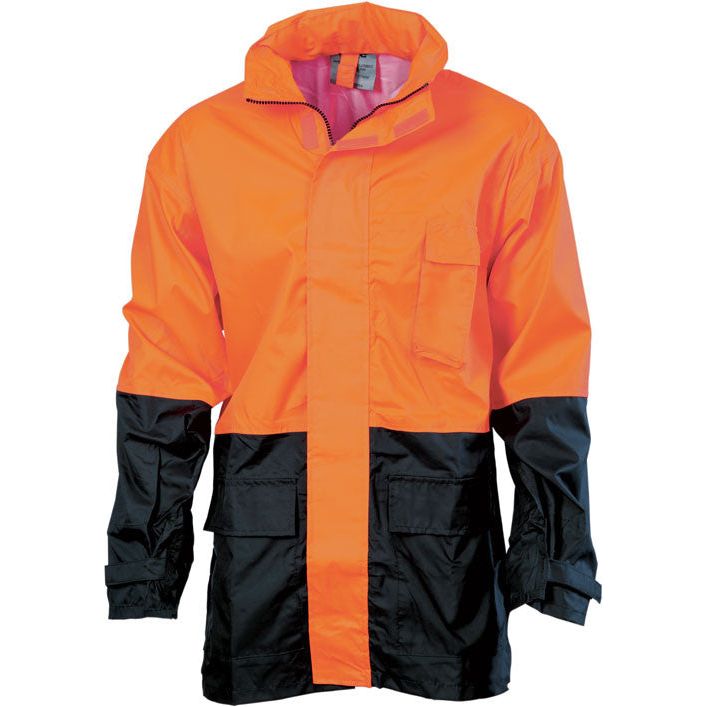Dnc Workwear Hi-vis 6-in-1 Breathable Rain Jacket Bio-motion - 3572