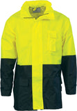 DNC Hi Vis Light Weight Rain Jacket (3877) Hi Vis Cold & Wet Wear Jackets & Pants DNC Workwear - Ace Workwear
