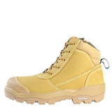Bata Horizon Ultra Wheat Safety Shoe (804-88008) Zip Sided Safety Boots Bata - Ace Workwear