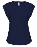 Biz Collection Mia Pleat Knit Ladies Top (K624LS) Ladies Shirts Biz Collection - Ace Workwear