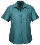 Biz Care Ladies Plain Oasis Short Sleeve Shirt Healthcare Shirts Biz Care - Ace Workwear