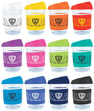 Vienna Coffee Cup/Silicone Lid (Carton of 50pcs) (LL0427)