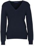 Biz Ladies V-Neck Pullover (LP3506) Knitwear Pullovers Biz Collection - Ace Workwear