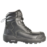 Bata Longreach Ultra Black Safety Shoe (804-66010) Lace Up Safety Boots Bata - Ace Workwear
