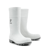 Bison Gumboot Mowhawk PVC/NITRILE Food Industry Safety (MOHAWKWGY) Gumboots Bison - Ace Workwear